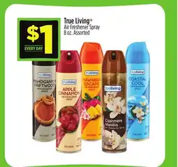 Dollar General True Living Air Freshener Spray offer