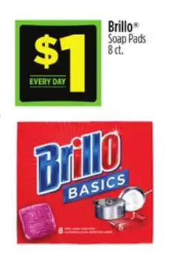 Dollar General Brillo Soap Pads offer