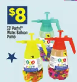 Dollar General 321 Party! Water Balloon Pump offer