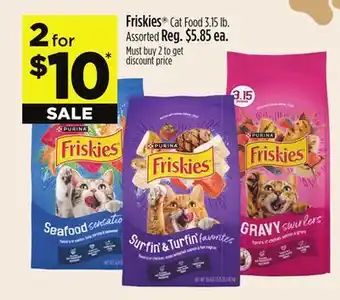Dollar General Friskies Cat Food offer