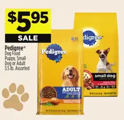 Dollar General Pedigree Dog Food offer