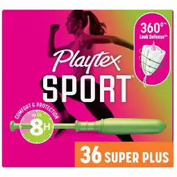 Walgreens 360 Leak Defense Super Plus Plastic Tampons Unscented offer