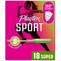 Walgreens 360 Leak Defense Super Plastic Tampons Unscented offer