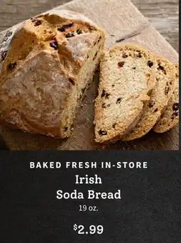 Windmill Farms Baked fresh in-store irish soda bread offer