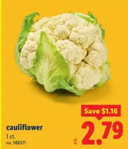 Lidl cauliflower offer