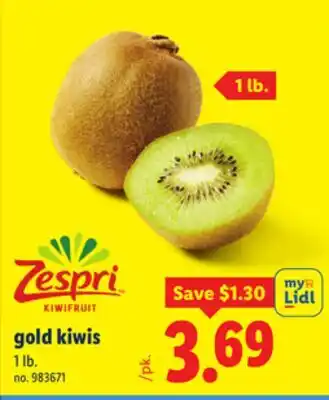 Lidl gold kiwis offer