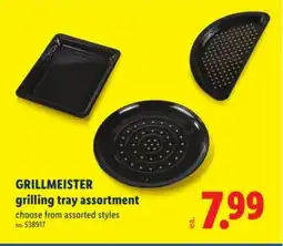 Lidl GRILLMEISTER grilling tray assortment offer