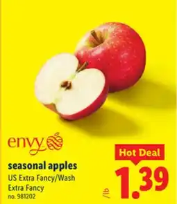 Lidl seasonal apples offer
