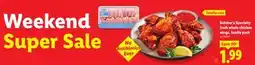 Lidl Butcher's Specialty fresh whole chicken wings, family pack offer