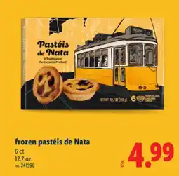Lidl frozen pastΓ©is de Nata offer