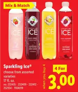 Lidl Sparkling Ice offer