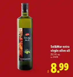 Lidl Sol&Mar extra virgin olive oil offer