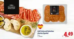 Lidl Lidl Preferred Selection chorizo EspaΓ±ol offer