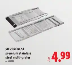 Lidl SILVERCREST premium stainless steel multi-grater offer