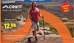 Lidl CRIVIT trekking poles offer