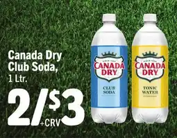 Vallarta Supermarkets Canada Dry Club Soda offer