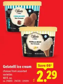 Lidl Gelatelli ice cream offer