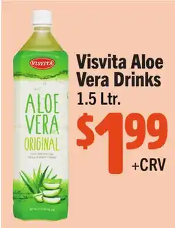 Vallarta Supermarkets Visvita Aloe Vera Drinks offer