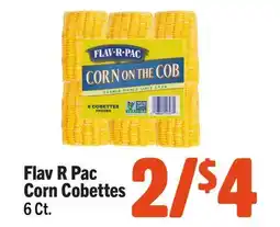 Vallarta Supermarkets Flav R Pac Corn Cobettes offer