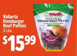 Vallarta Supermarkets Vallarta Hamburger Beef Patties offer