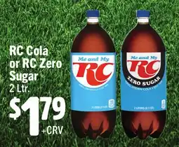 Vallarta Supermarkets RC Cola or RC Zero Sugar offer