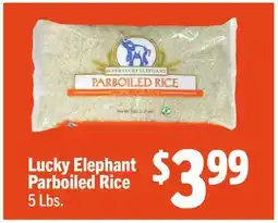 Vallarta Supermarkets Lucky Elephant Parboiled Rice offer