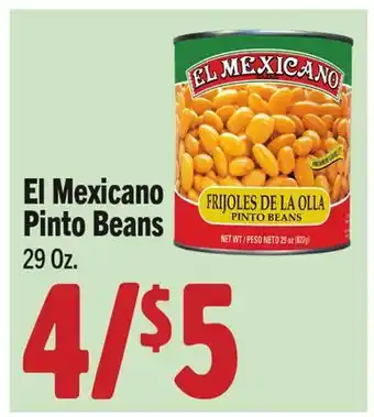 Vallarta Supermarkets El Mexicano Pinto Beans offer