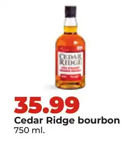Hy-Vee Cedar Ridge bourbon offer