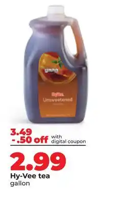 Hy-Vee Hy-Vee tea offer