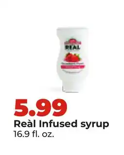 Hy-Vee Reàl Infused syrup offer