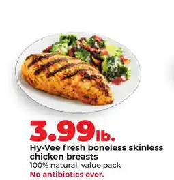 Hy-Vee Hy-Vee fresh boneless skinless chicken breasts offer