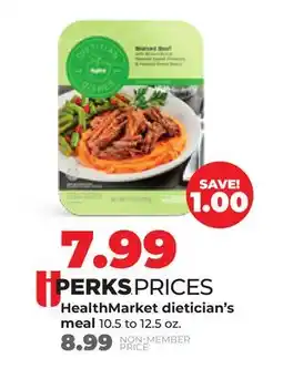 Hy-Vee HealthMarket dietician's meal offer