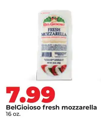 Hy-Vee BelGioioso fresh mozzarella offer
