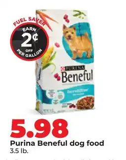 Hy-Vee Purina Beneful dog food offer