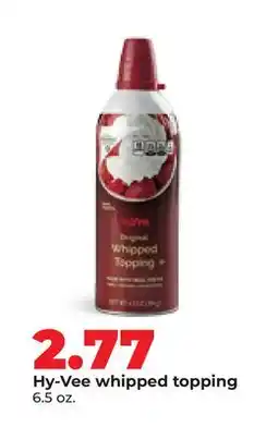 Hy-Vee Hy-Vee whipped topping offer