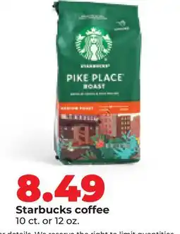 Hy-Vee Starbucks coffee offer
