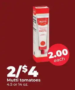 Hy-Vee Mutti tomatoes offer