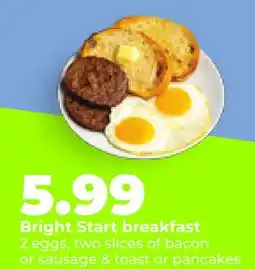 Hy-Vee Bright Start breakfast offer