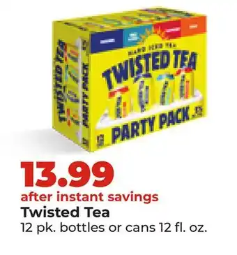 Hy-Vee Twisted Tea offer