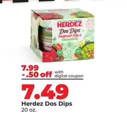 Hy-Vee Herdez Dos Dips offer