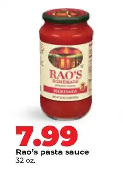 Hy-Vee Rao's pasta sauce offer