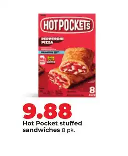 Hy-Vee Hot Pocket stuffed sandwiches offer