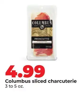 Hy-Vee Columbus sliced charcuterie offer