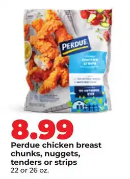 Hy-Vee Perdue chicken breast chunks, nuggets, tenders or strips offer