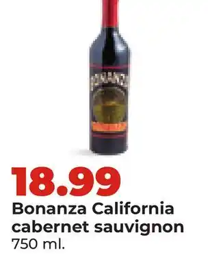 Hy-Vee Bonanza California cabernet sauvignon offer