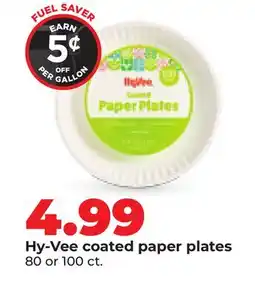 Hy-Vee Hy-Vee coated paper plates offer
