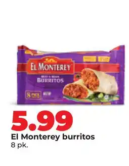 Hy-Vee El Monterey burritos offer