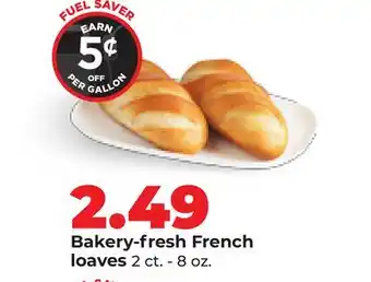Hy-Vee Bakery-fresh French loaves offer