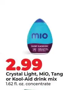 Hy-Vee Crystal Light, MiO, Tang or Kool-Aid drink mix offer