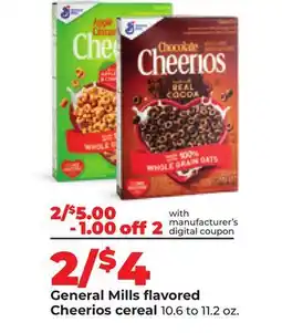 Hy-Vee General Mills flavored Cheerios cereal offer